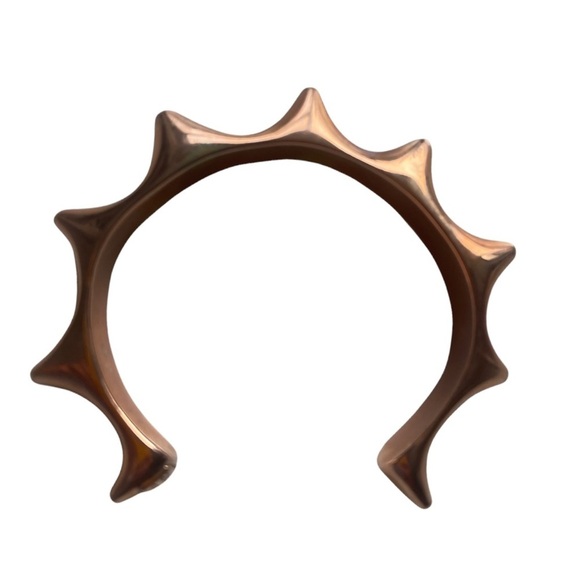 Pamela Love Rose Gold Sun Spiked Cuff - Picture 4 of 4